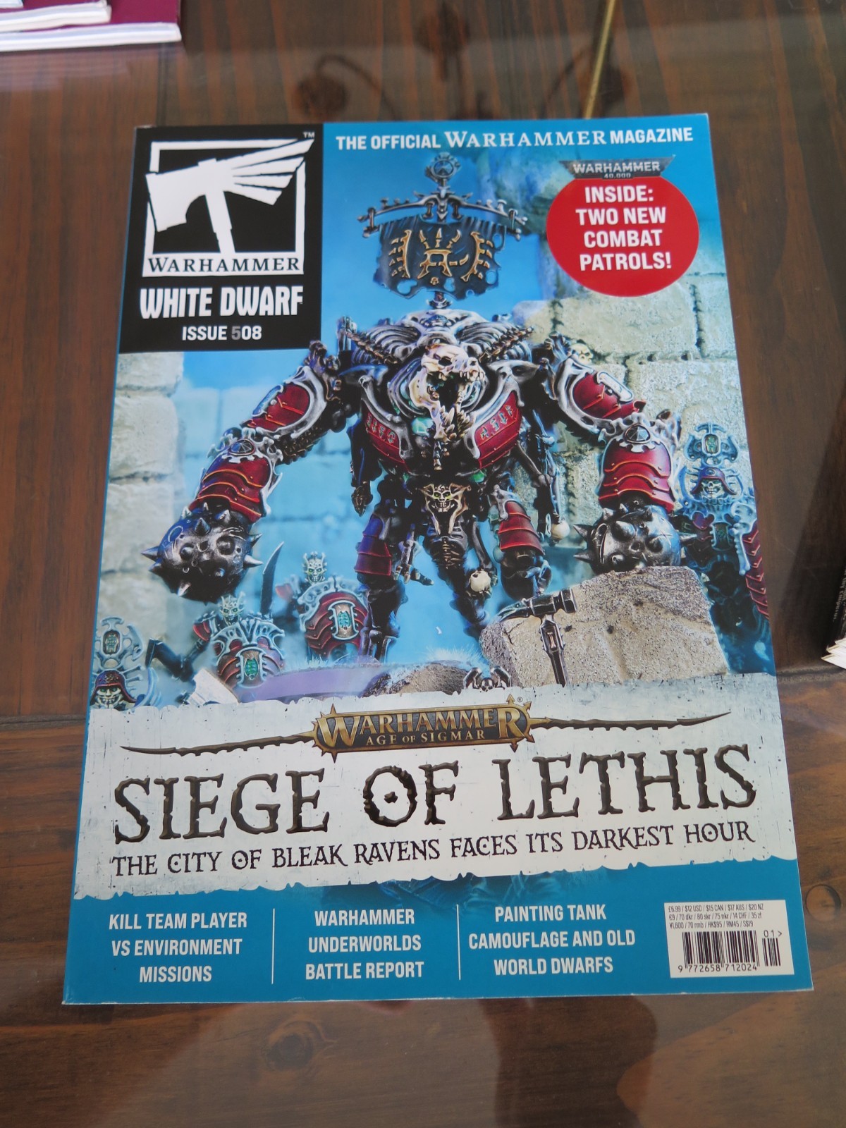 WHITE DWARF ISSUE 508 WITH INSERTS WARHAMMER 40,000 40K GAMES WORKSHOP B