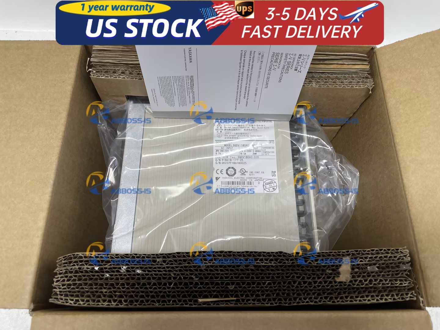 YASKAWA SGDV-180A01A002000 Servo Driver new 1pc