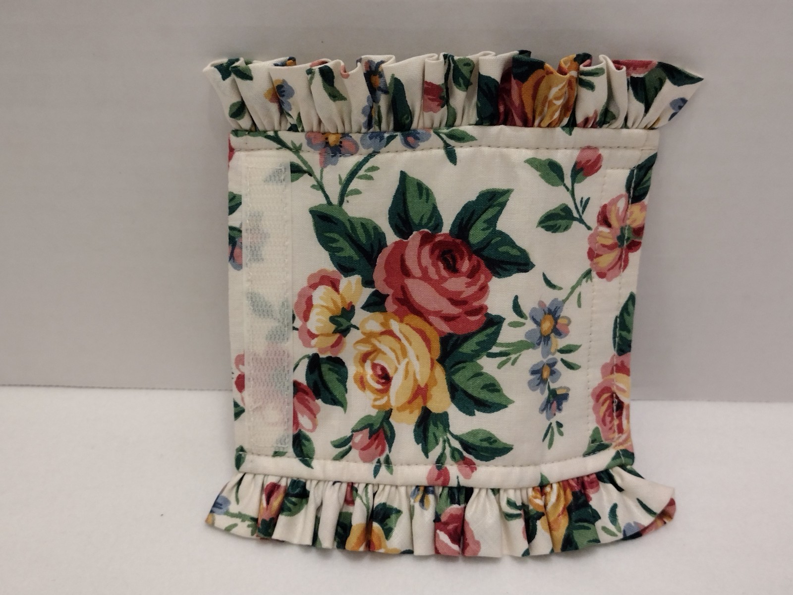 LONGABERGER Basket Handle Gripper - Garden Splendor - Hook and Loop Closure