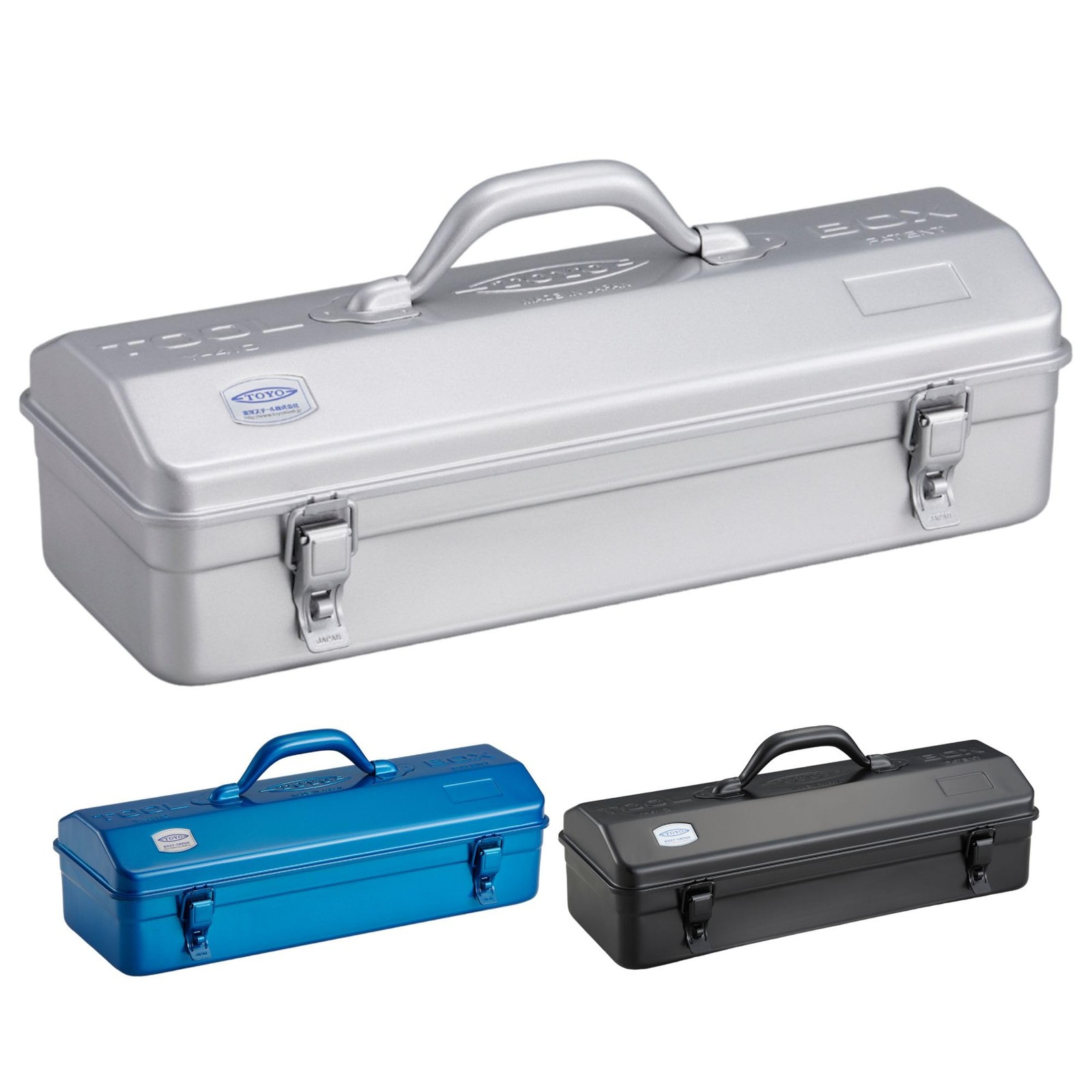 Toyo Steel Tool Box, Y-410, Silver