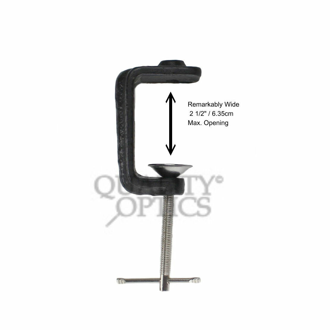 Solid Steel & Optical Glass Desktop Table Bench Clamp Mount Magnifier Magnifying