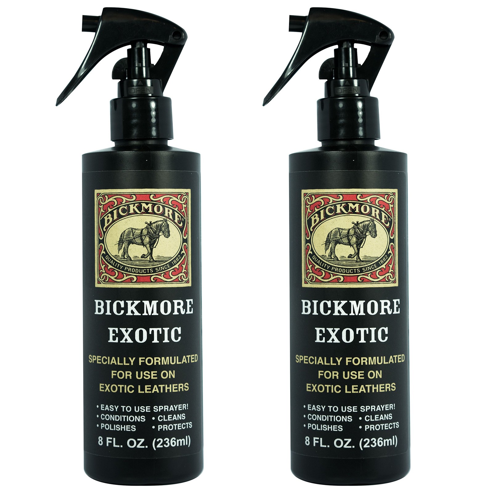 Bickmore Exotic 8Oz (2-Pack) - Specially Formulated Leather Spray Used