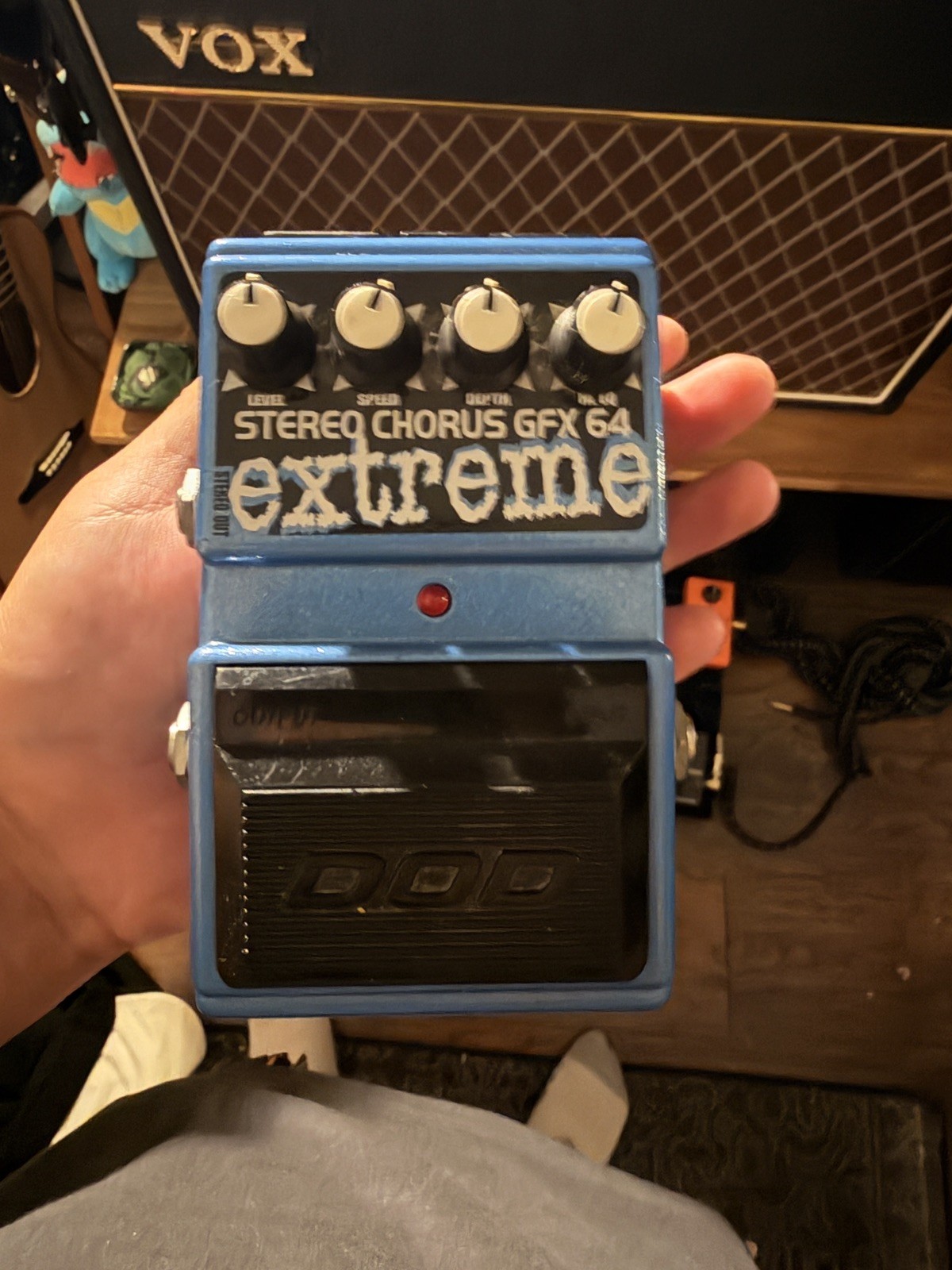DOD Digitech GFX64 Stereo Analog Chorus Extreme Rare Guitar Effect Pedal