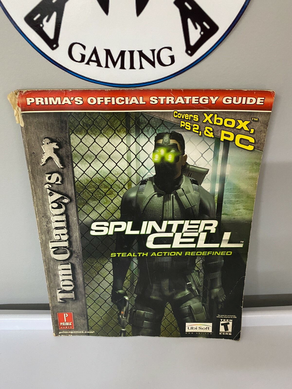 Splinter Cell Prima's Official Strategy Guide Book - FREE SHIPPING!