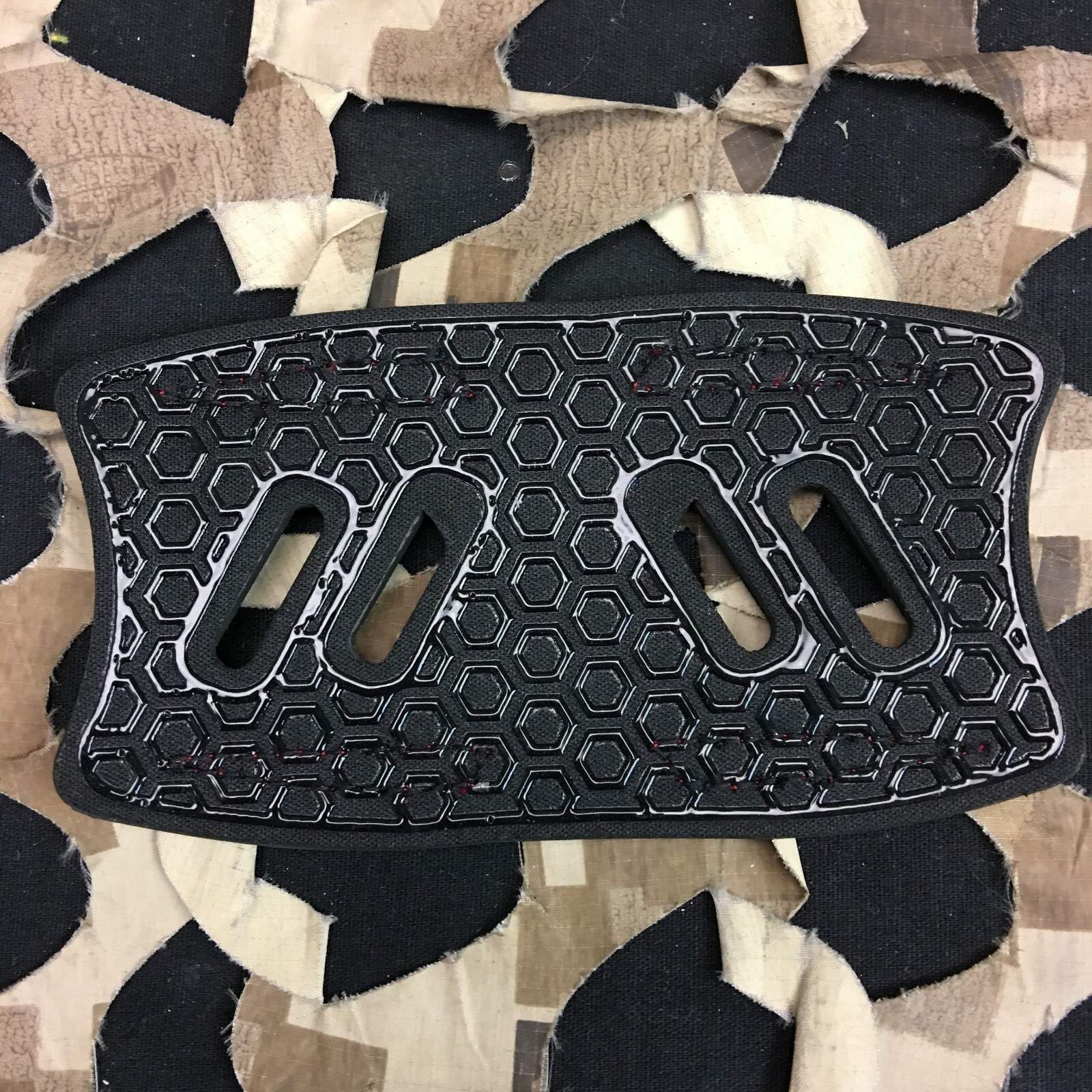 New HK Army Universal CTX Goggle Strap Pad - Red/Black