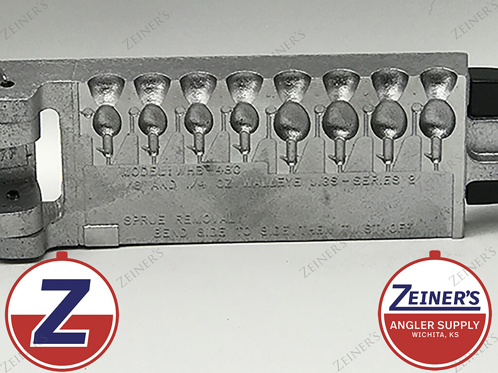1067 New Do-It Walleye Jig Mold WHB-48C 4 ea 1/8 & 1/4 oz
