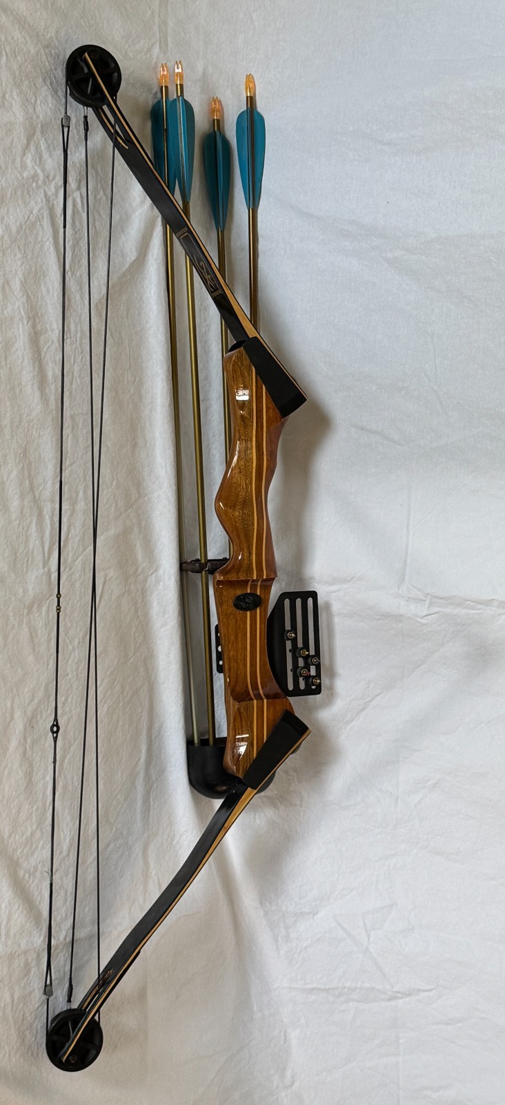 Vintage Browning X-Cellerator Wood Compound Bow - Beautiful