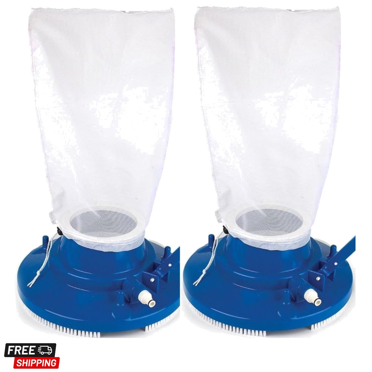 Fine Mesh Bag Replacement with Pull & Lock Cord for Pool Leaf Vacuum, Eater, ...