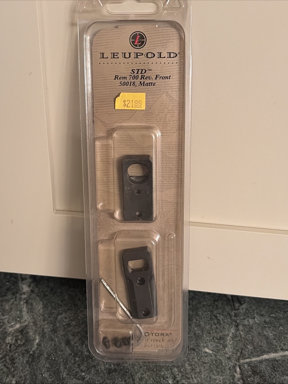 LEUPOLD Standard (STD) Remington 700 RVF Steel Two-Piece Scope Base, Options