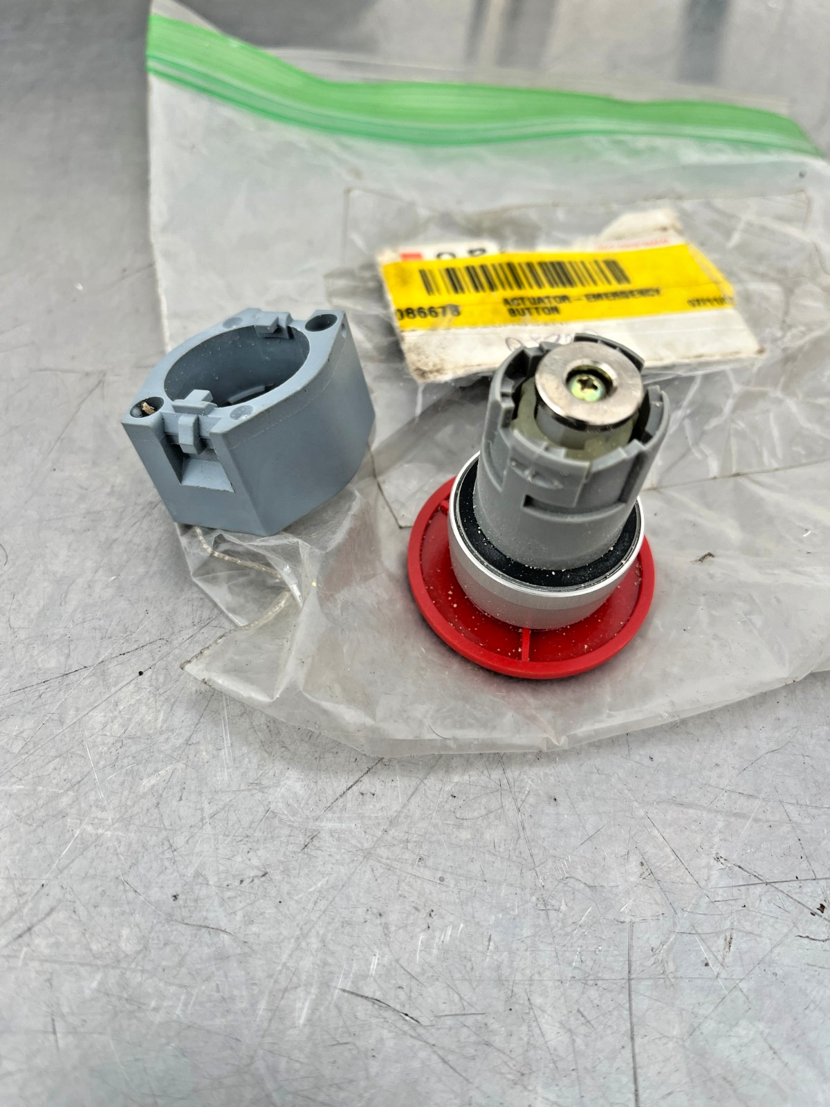 0086678 OEM WACKER NEUSON Emergency BUTTON ACTUATOR RT820