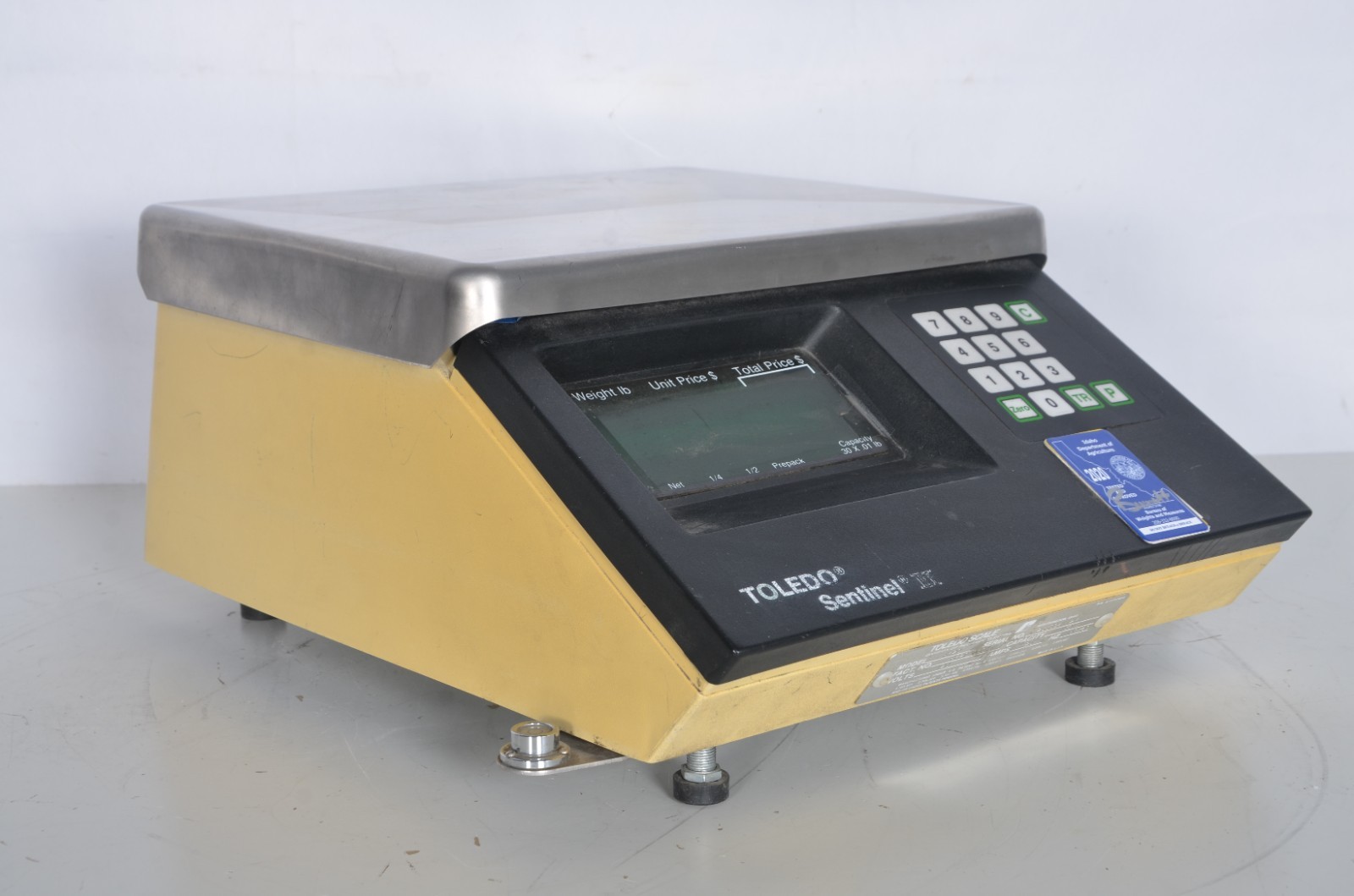 Toledo Sentinel III Digital Scale Tested Working 8420 Good Used Condition