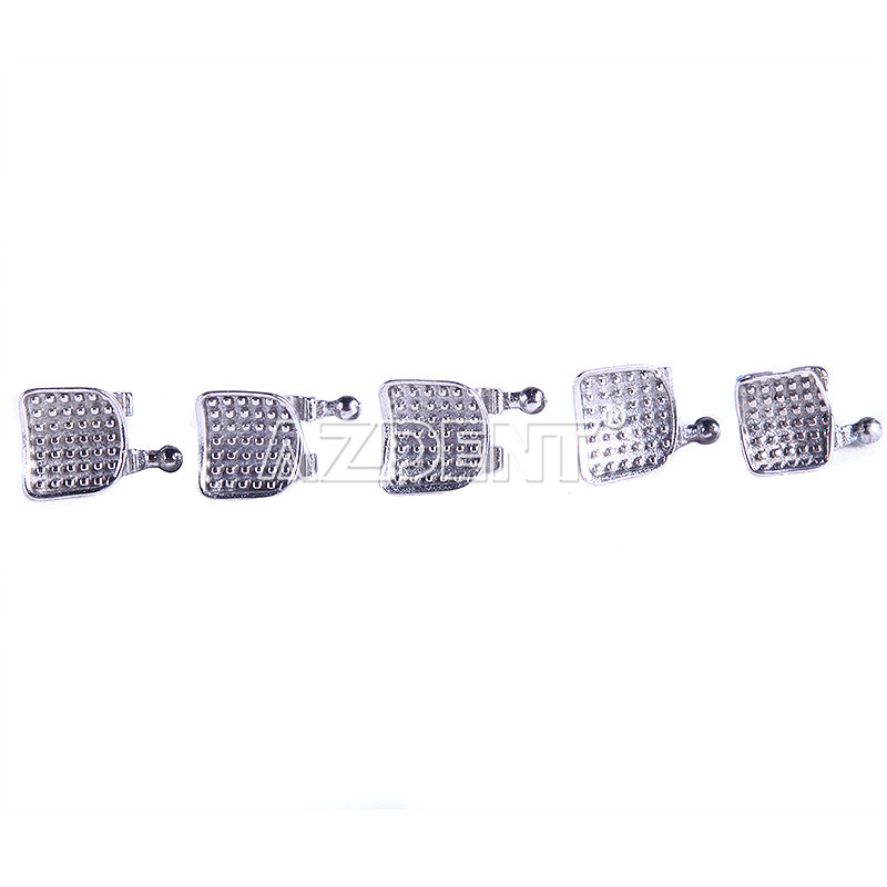 Dental Orthodontic Braces Kit 0.022 Roth Brackets NiTi Arch Wire Ligature Ties