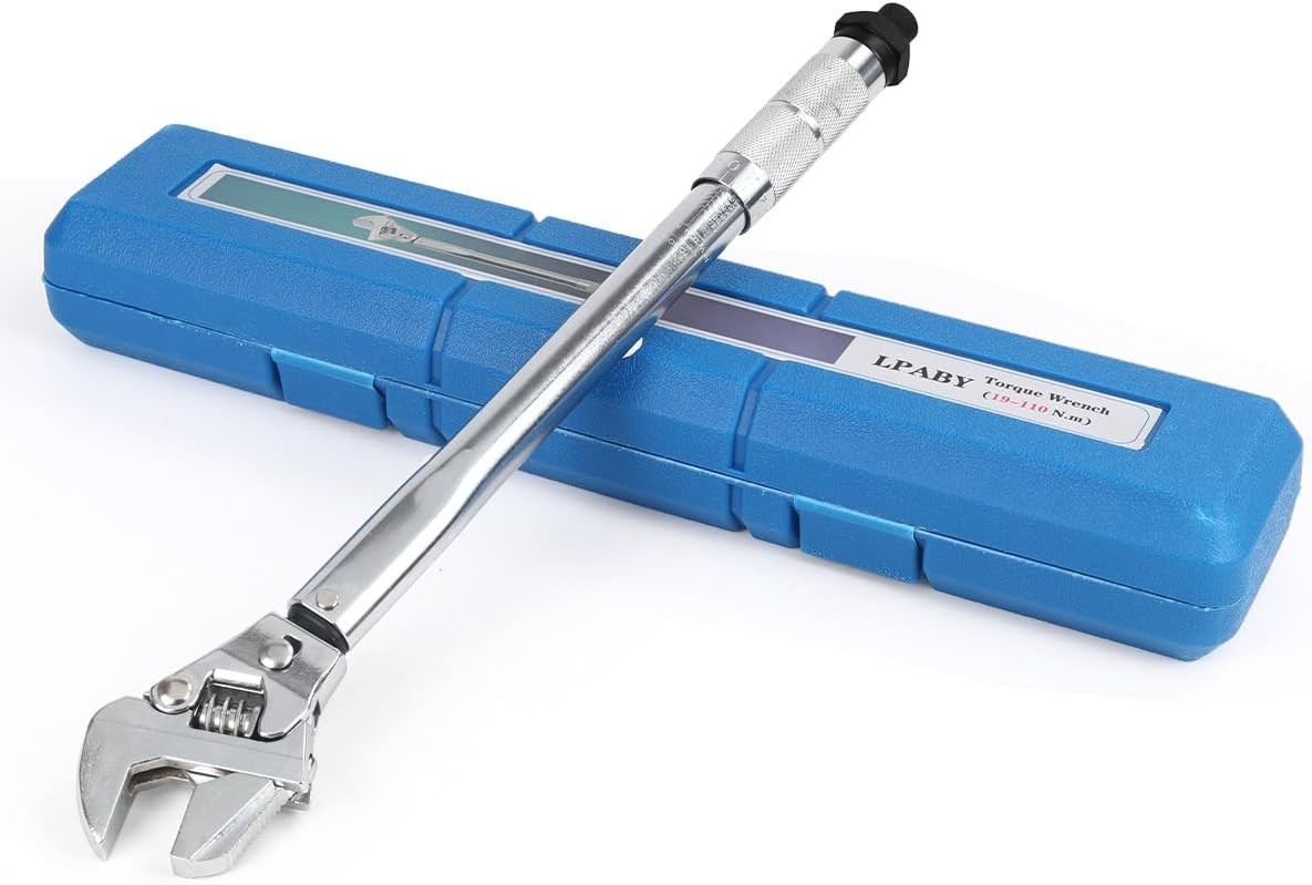 Adjustable Torque Wrench 19 to 110 Nm 43mm Open End Torque Wrench Spanner HVAC