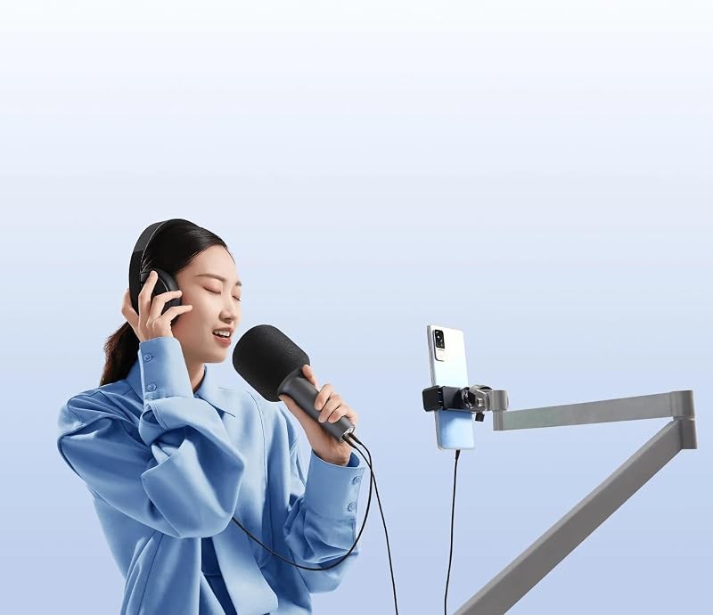 Xiaomi Karaoke Microphone Bluetooth 5.1 Rechargeable Handheld Mic with Base