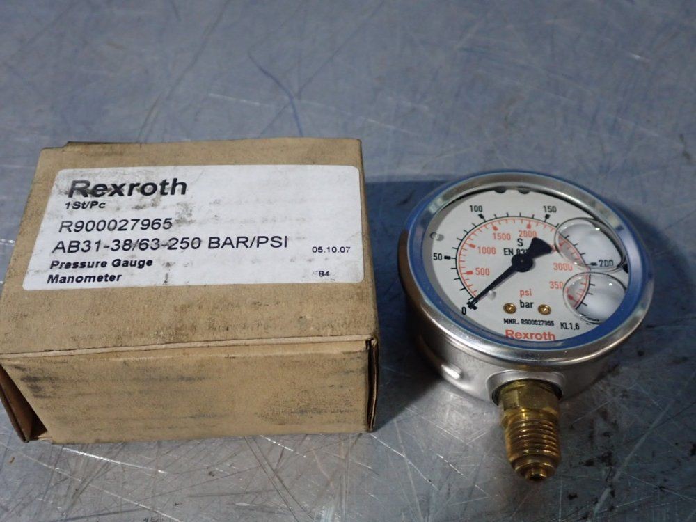 REXROTH PRESSURE GAUGE R900027965