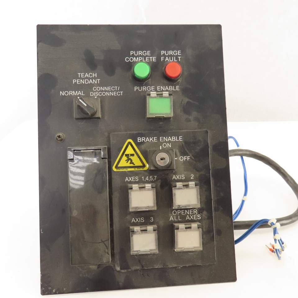 Fanuc A05B-2452C020 Operator Control Switch Board Brake Purge Teach