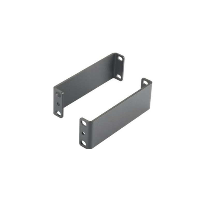 Panduit RSB1C Rack Standoff Bracket Kit powder coat Steel 1 RU 5.3" Depth Black