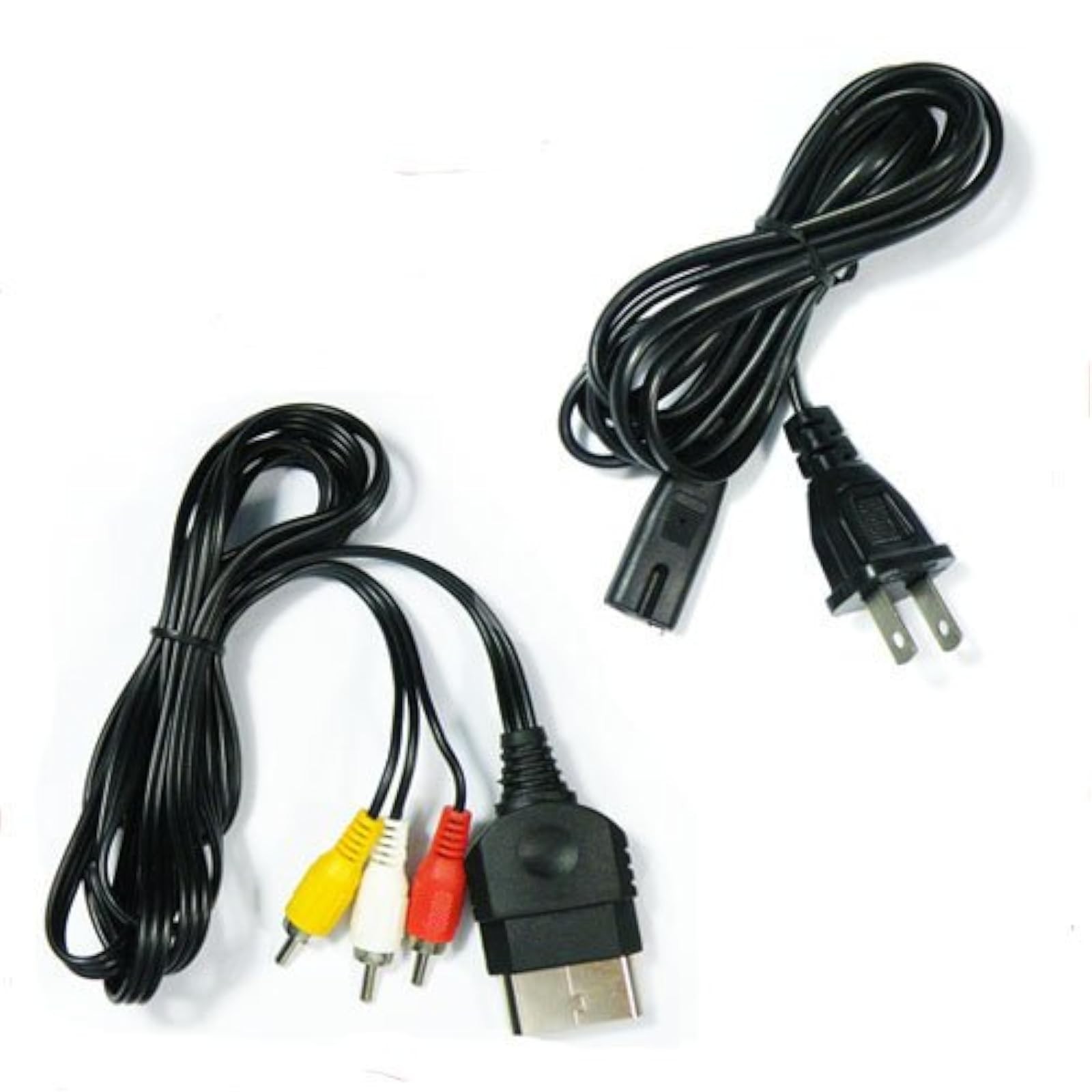 AV Cable AC Power Supply Adapter Cord Set For Xbox Original Brand New 0Z