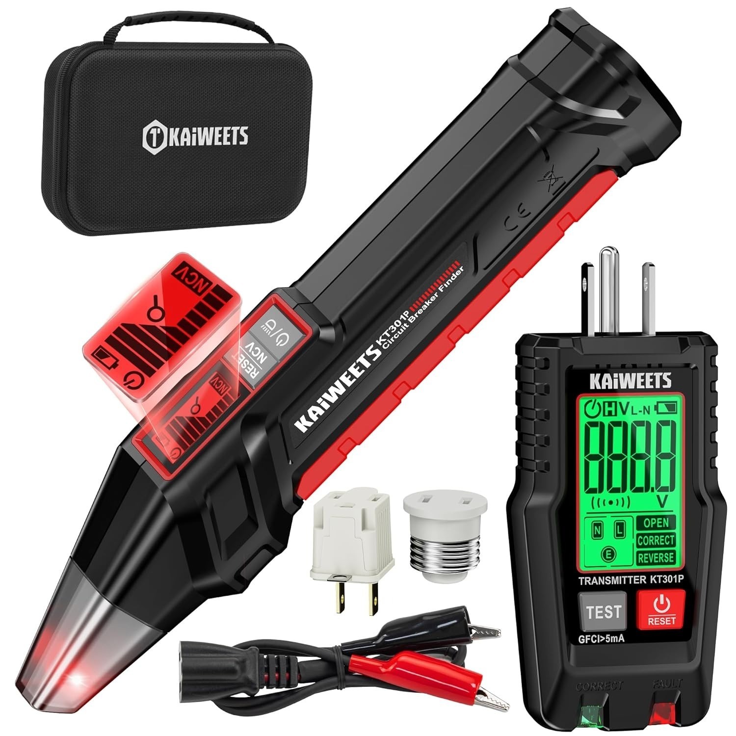 LCD with Breaker  Finder Tracer. GFCI  Outlet Circuit Display Tester Electrical