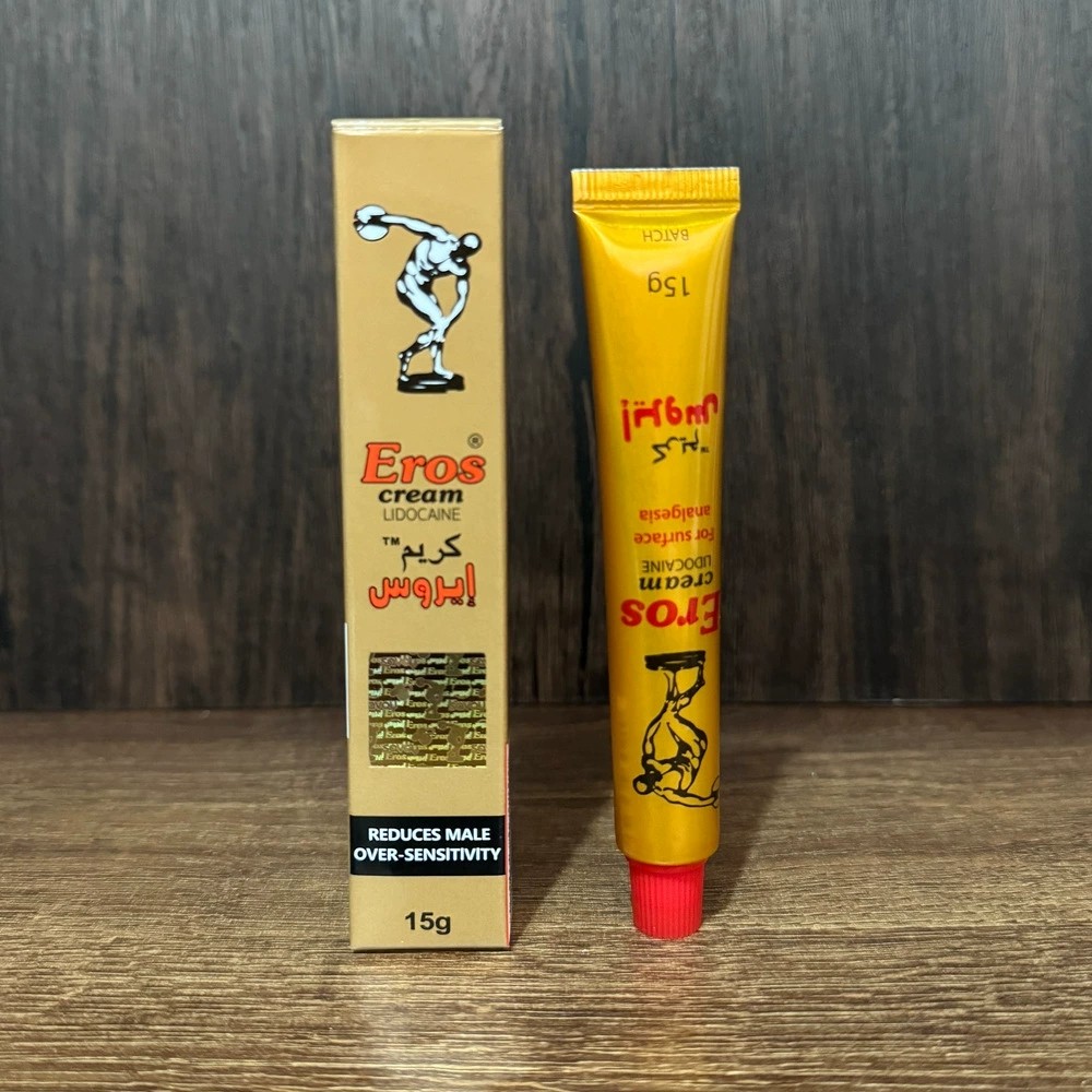 Eros Men Delay Cream 15g New With Box
