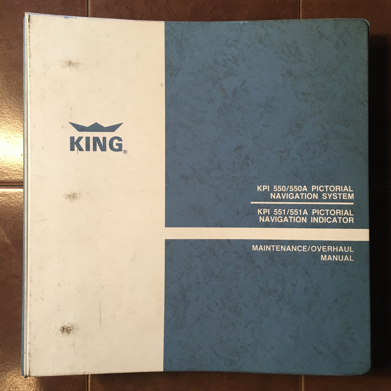 King KPI-550, KPI-550A, KPI-551, KPI-551A, KGS-100 & KMT-110 Maintenance Manual.