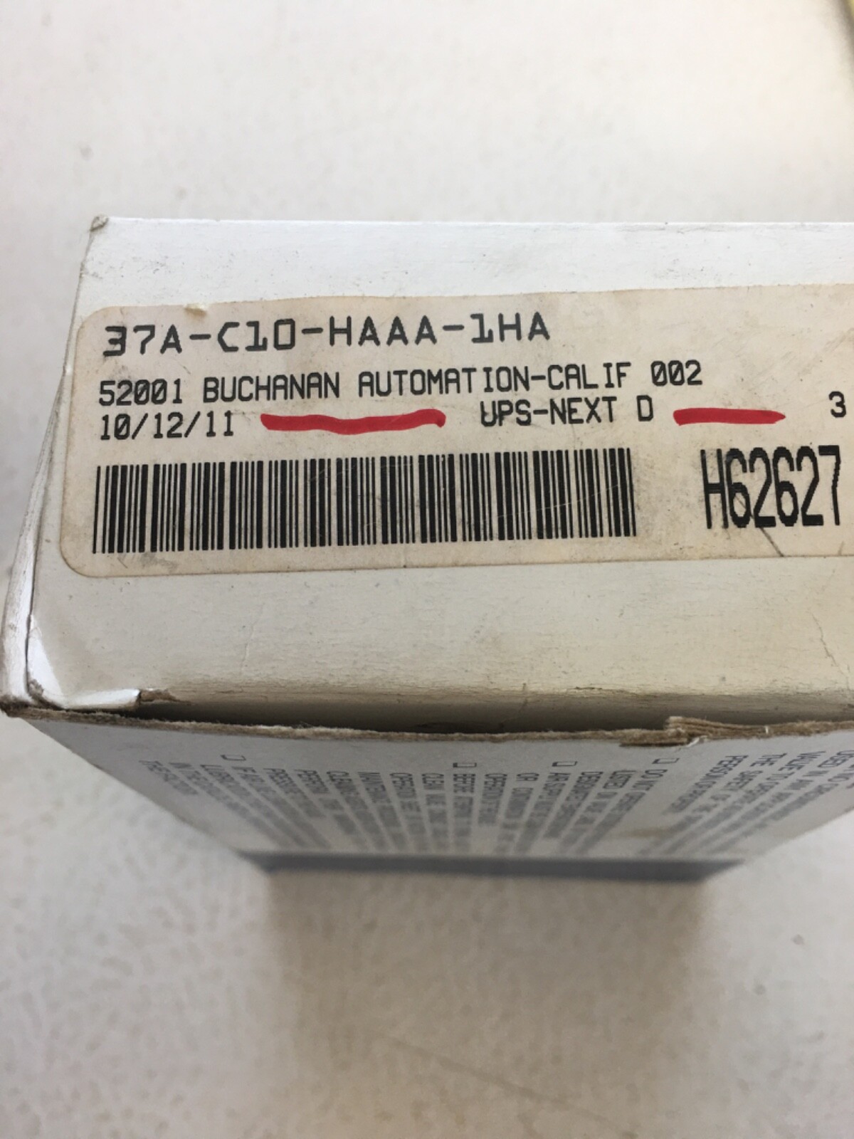 MAC 37A-C10-HAAA-1HA valve (bin37)
