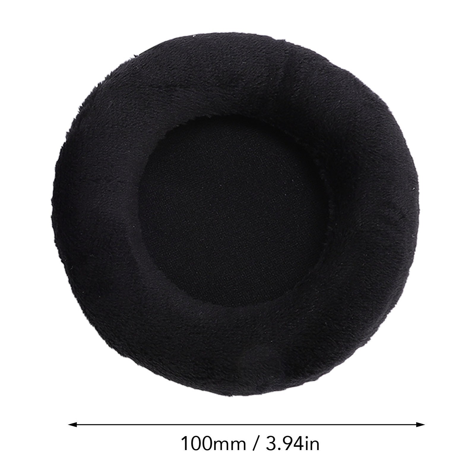 4 Pcs 100mm Headphone Earpads Velvet Sponge Replacement Ear Cushions for DT440