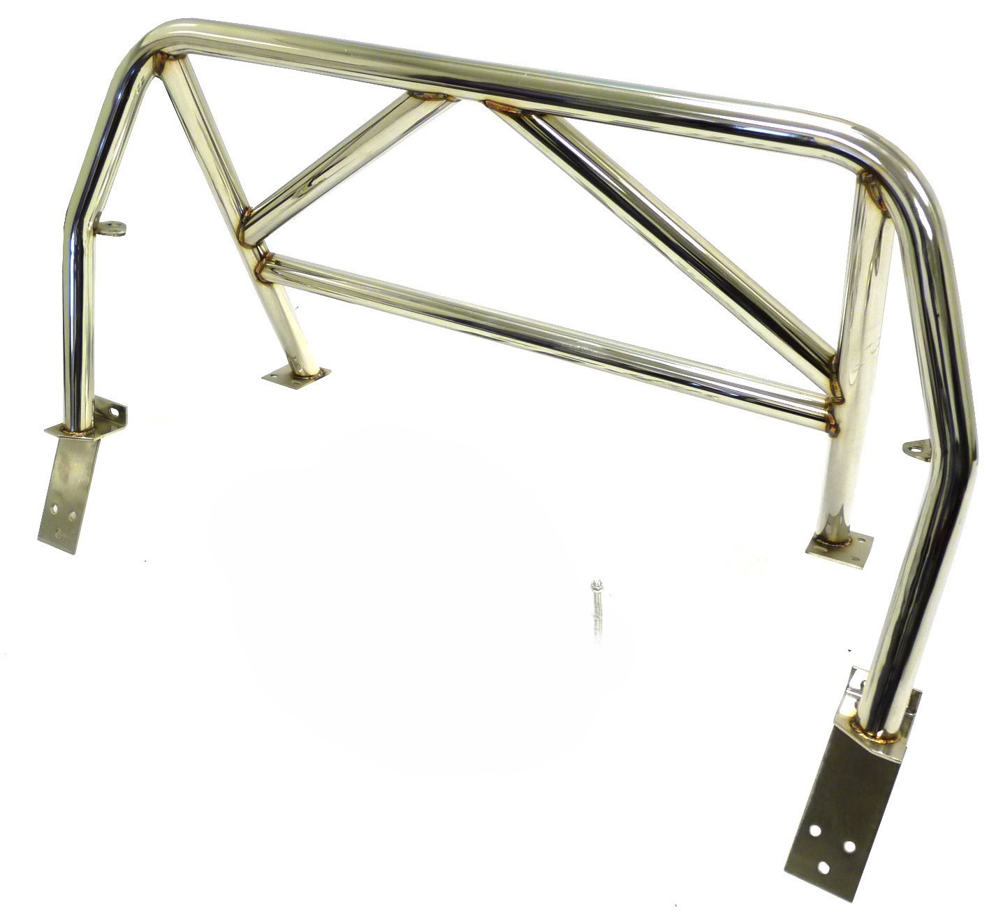 OBX Stainless Roll Bar 4-Point 1990-1997 Mazda Miata Without Density Foam