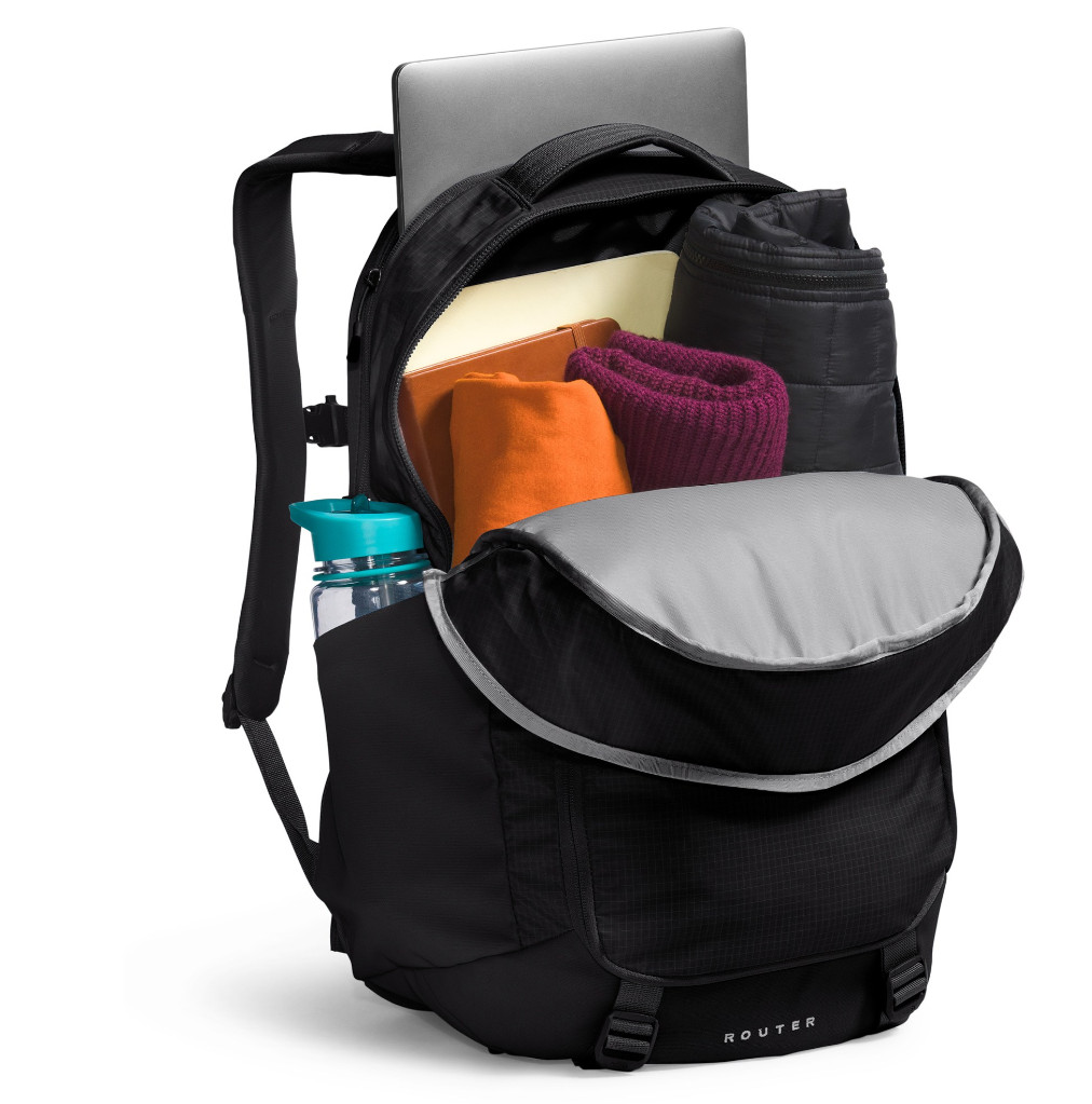 [HOT SALE] The North Face Router BackPack - Black