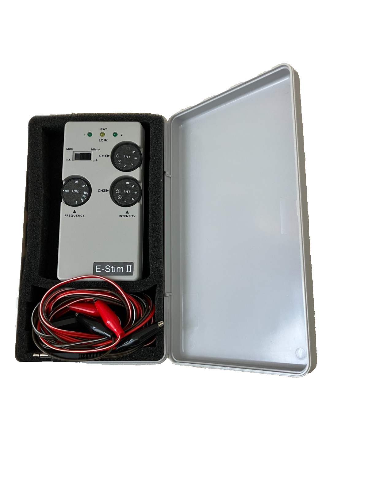 E-Stim II dual channel milli-amp/microcurrent unit
