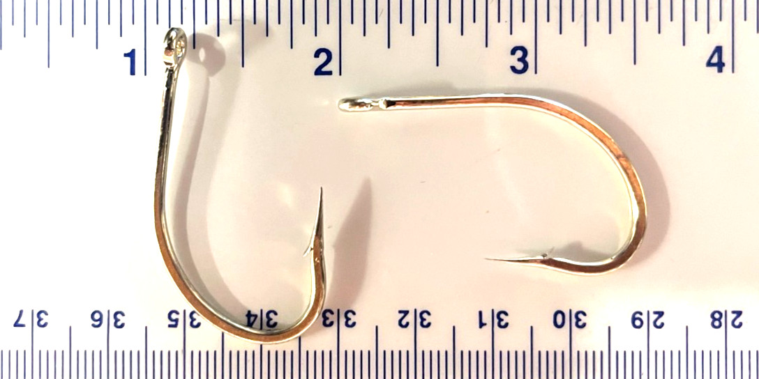 100 Matzuo 130050 O'Shaughnessy Sea Armor Fish Fishing Hooks size 6/0