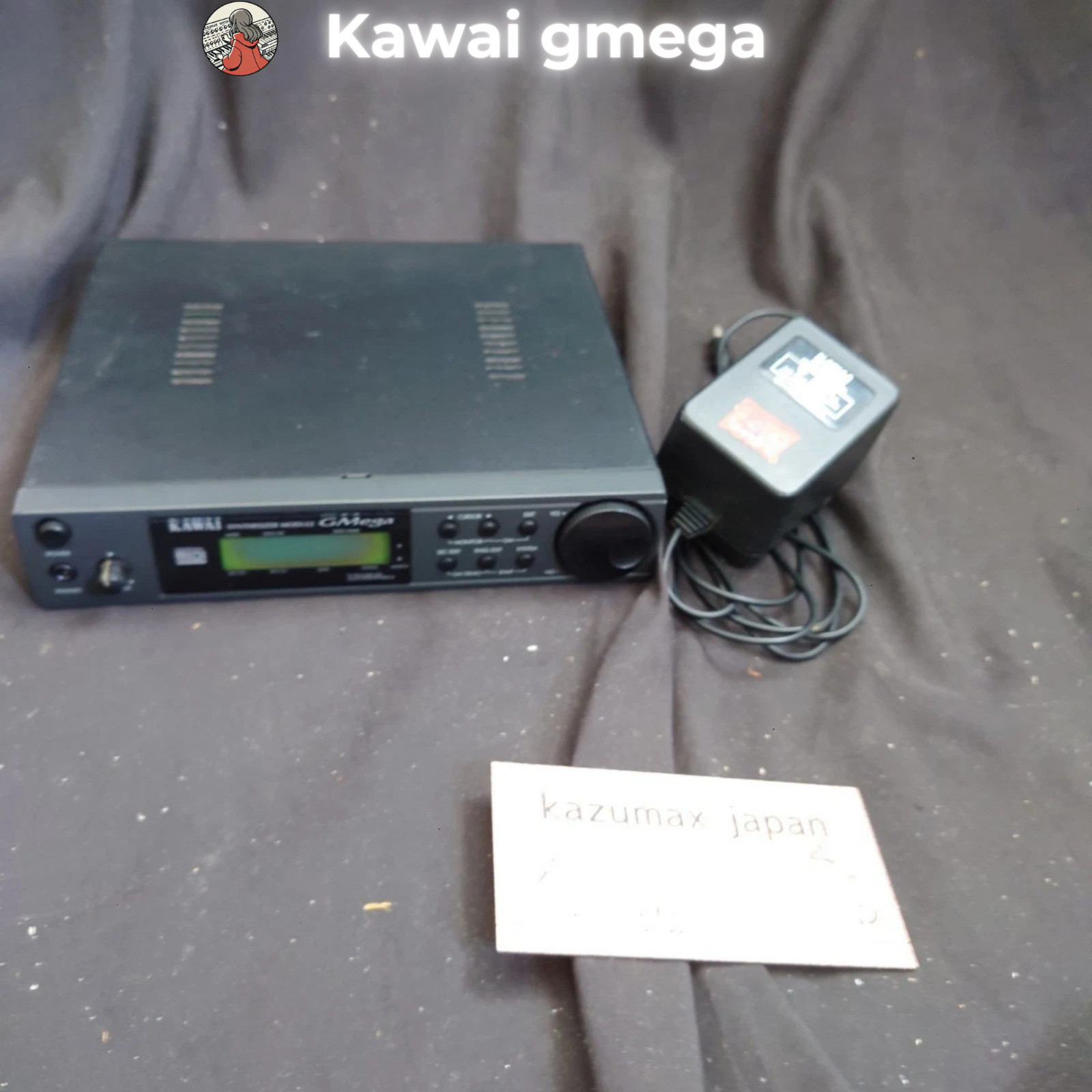 Kawai GMega 32 Channel MIDI Tone Generator Sound Module Tested Working
