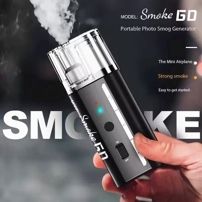 LENSGO Smoke GO 30W Portable Fog Machine Dry ice Smoke Stage Effect Photography