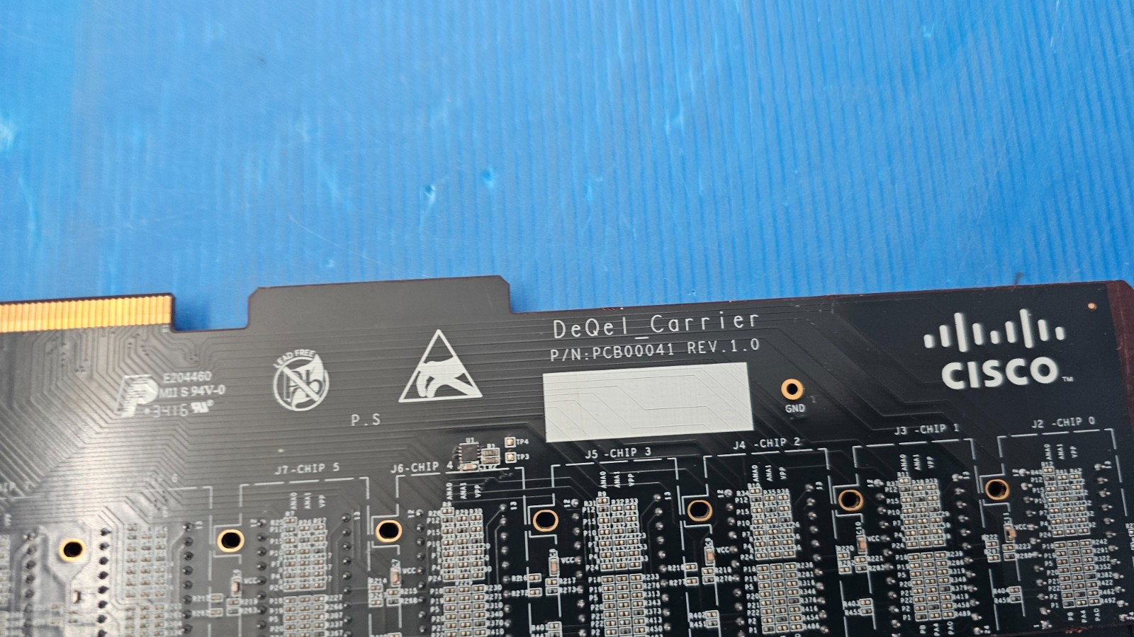 Cisco PCB000041 DeQel Carrier Rev. 1.0