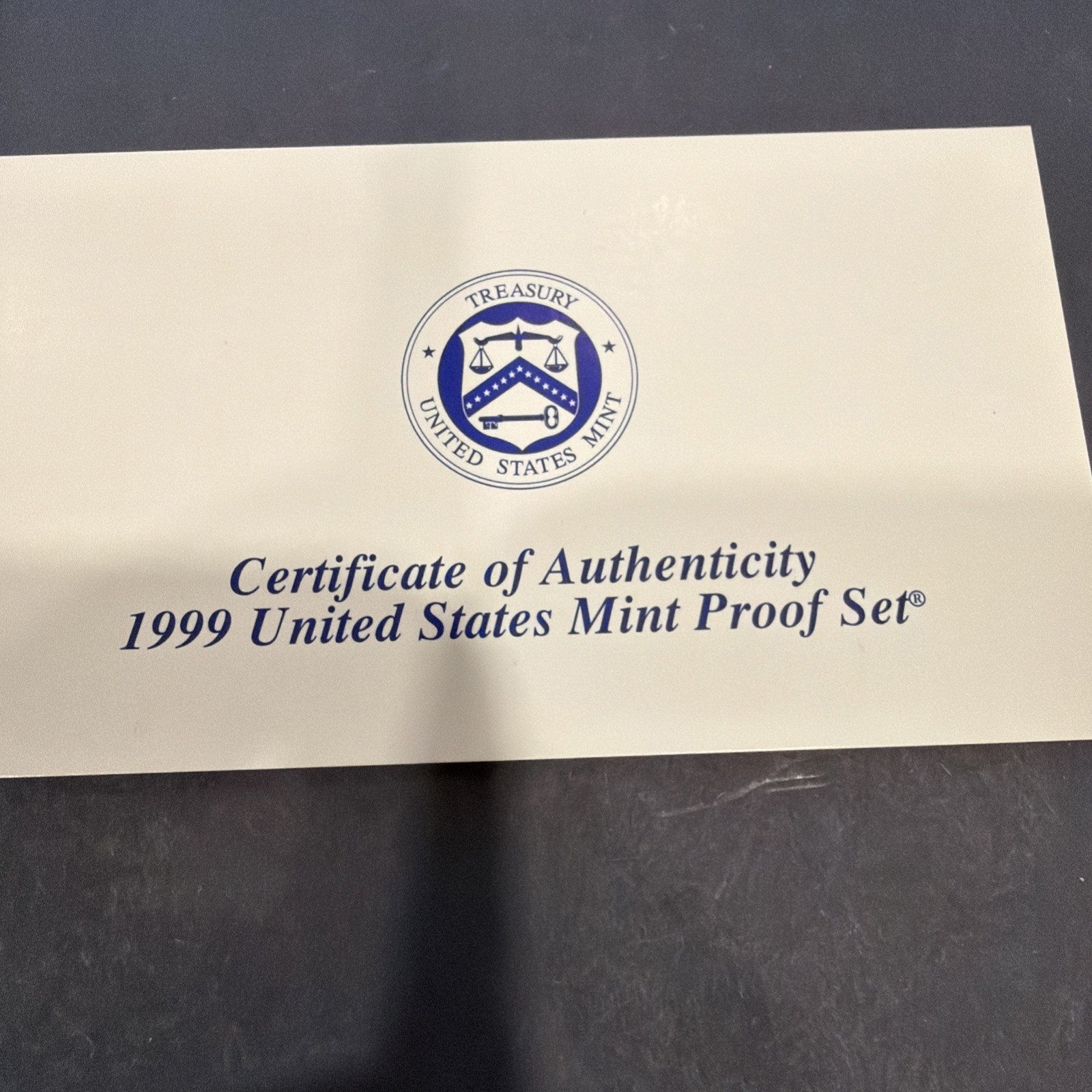 1999 Proof Set - 9 Coin Set