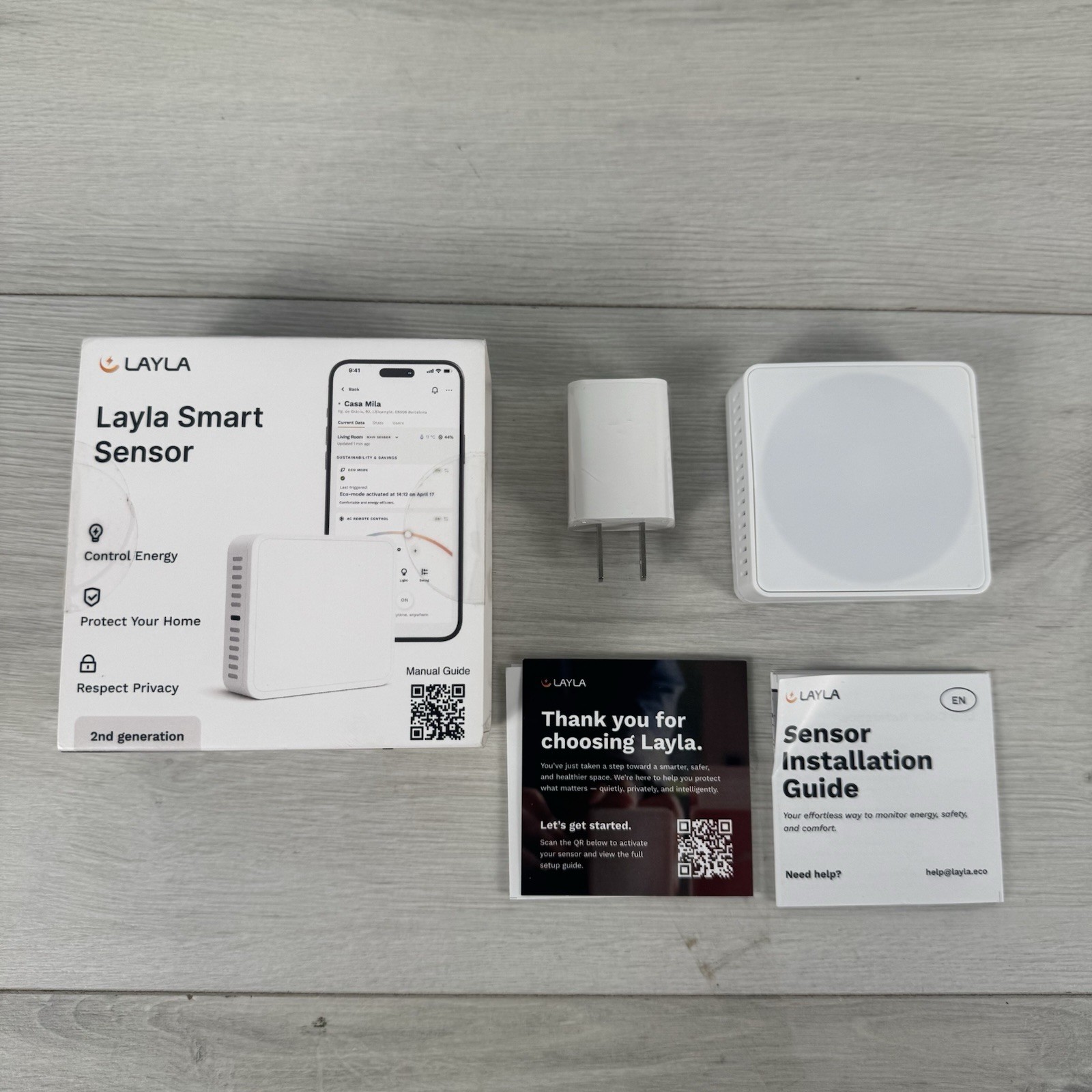 Layla Smart Air Conditioner Controller WiFi Remote Sensor Missing Cable