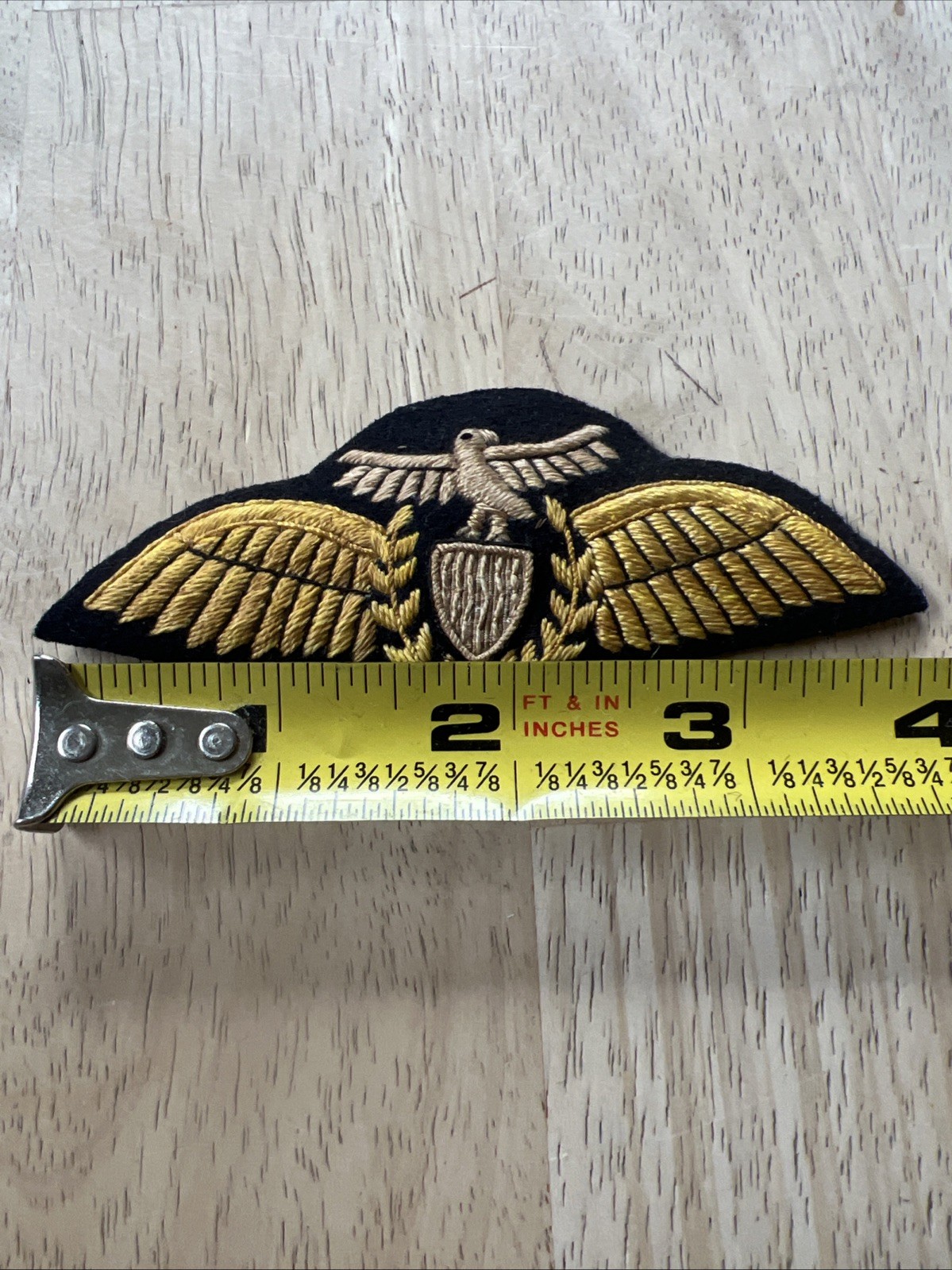 Zambian Air Force (ZAF) Pilot Wing badge Patch