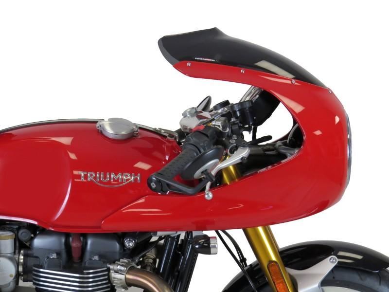 Triumph Thruxton R Track Racer Light Tint 16-21 440mm Flip/Tall SCREEN Powerbron