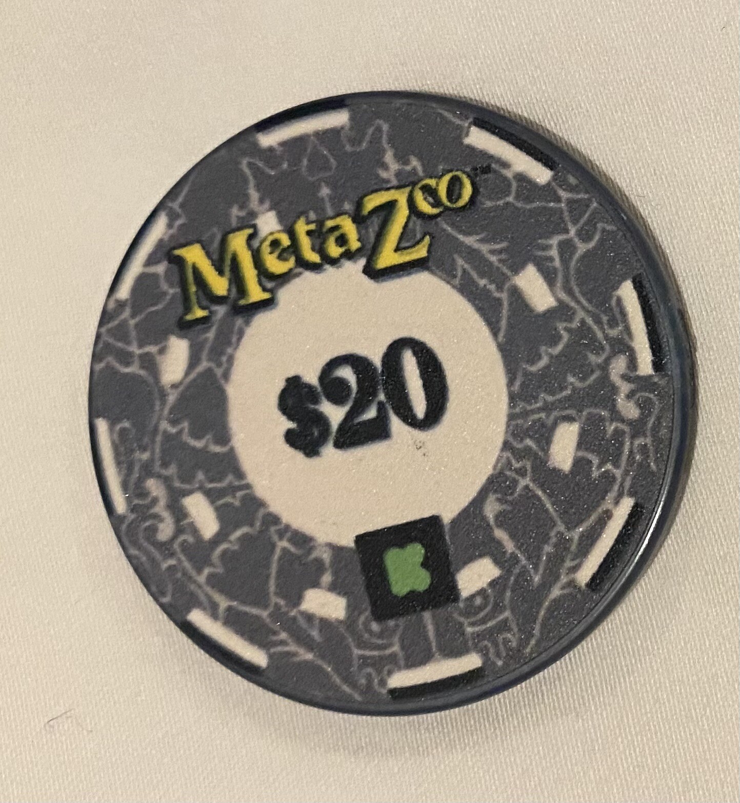 MetaZoo $20 Grim Reaper Kickstarter Poker Chip