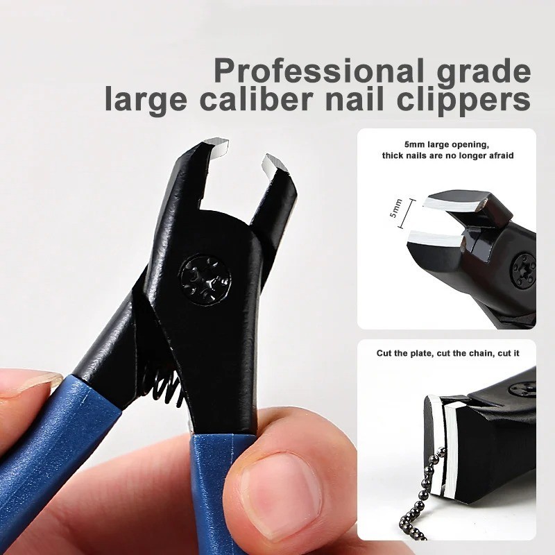 Toenail Scissors Set Extra Large Opening Sharp Ergonomic Thick Nails