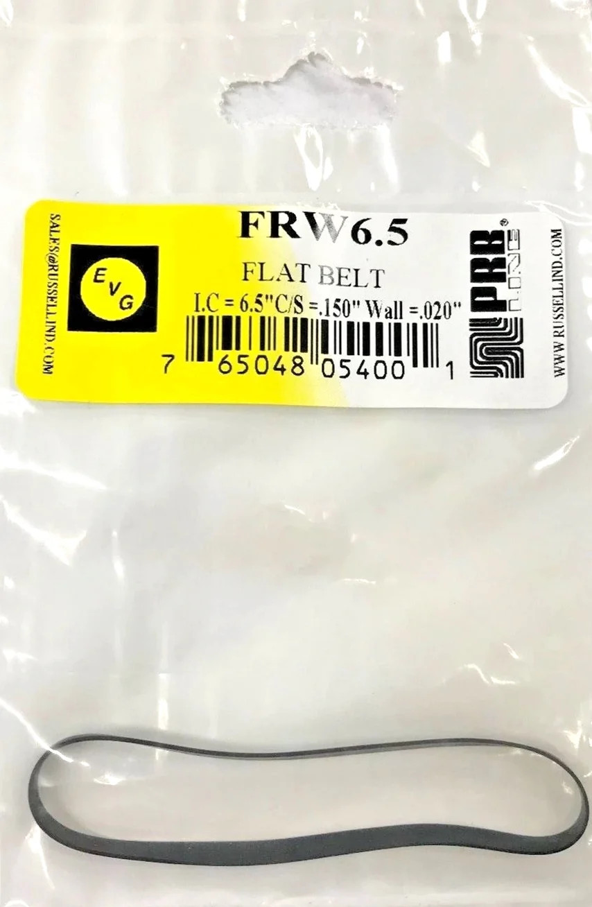 FRW6.5, PRB Flat Belt for VCR, Cassette, CD Drive or DVD Drive FRW 6.5