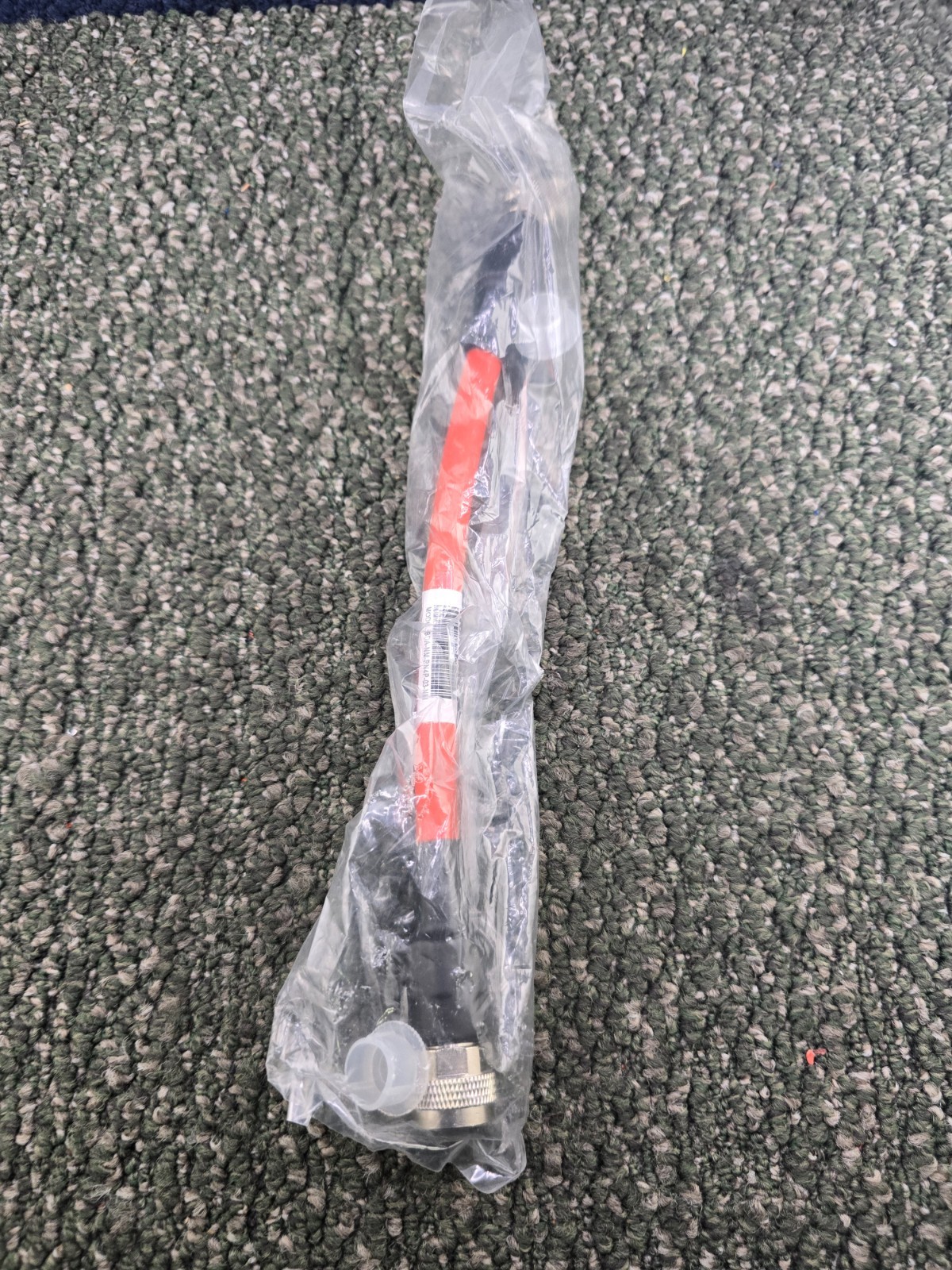 (QTY 2)Honeywell BDA-NM-RN4P-03-NM 10" Plenum Coaxial Cable Jumper N Male-N Male