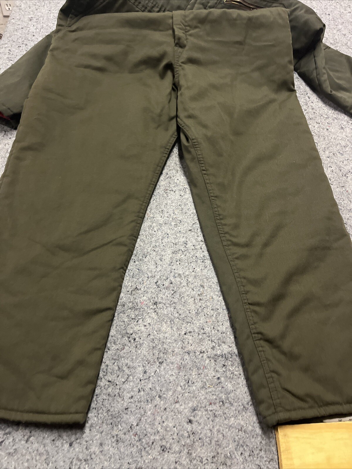 Vintage Continental Patch Flight Master Uniforms XL Jumpsuit Insulated