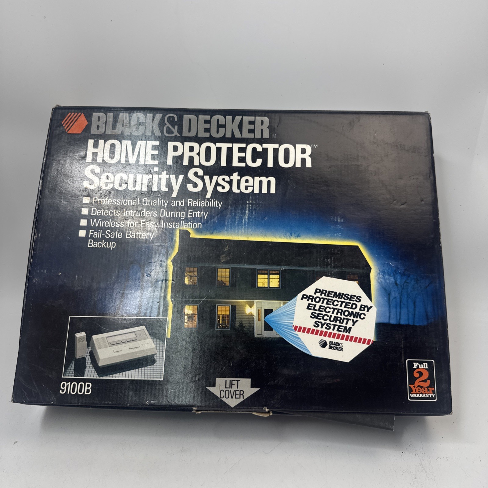 Black & Decker Home Protector Security System 9100B-New/Open Box