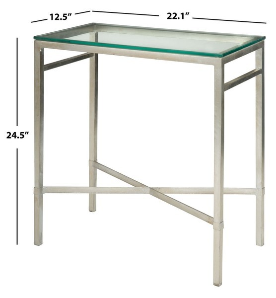 Safavieh VIGGO CHAIRSIDE TABLE, Reduced Price 2172766799 AMH8300B