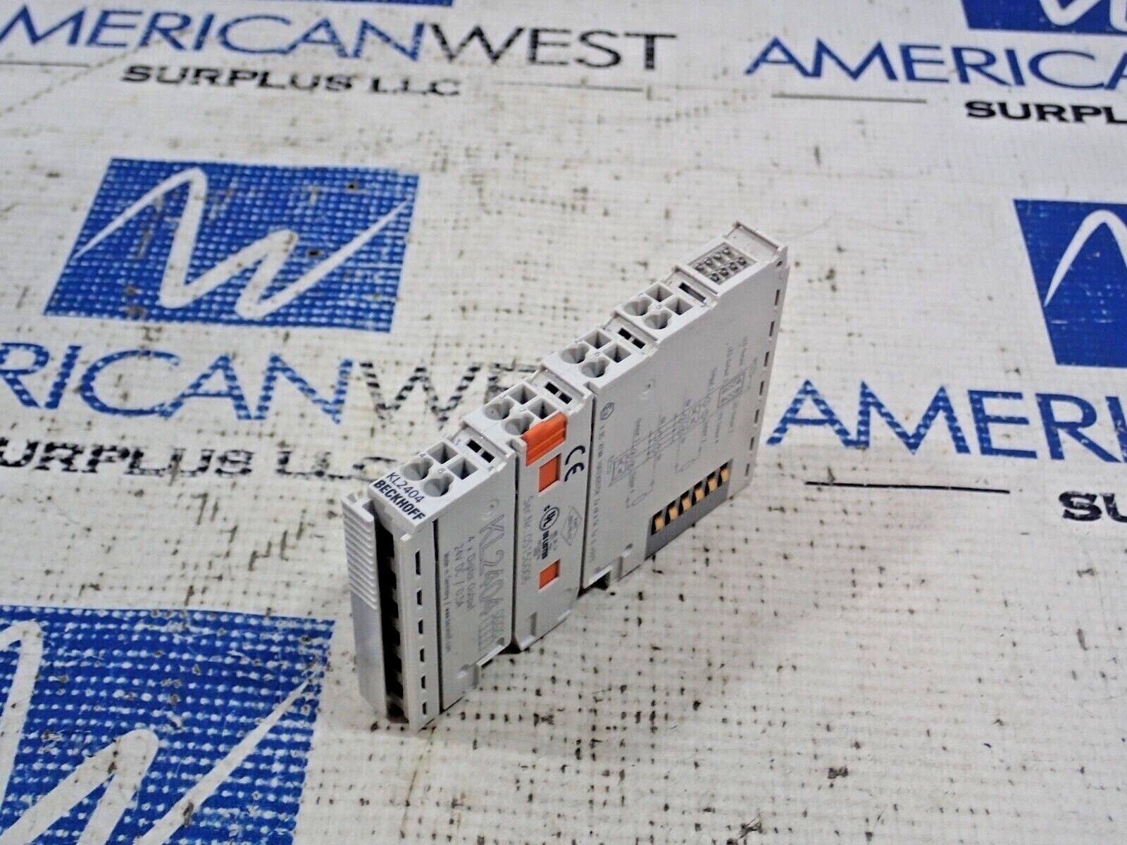 Beckhoff KL2404 Digital Output 24 V DC 0.5A