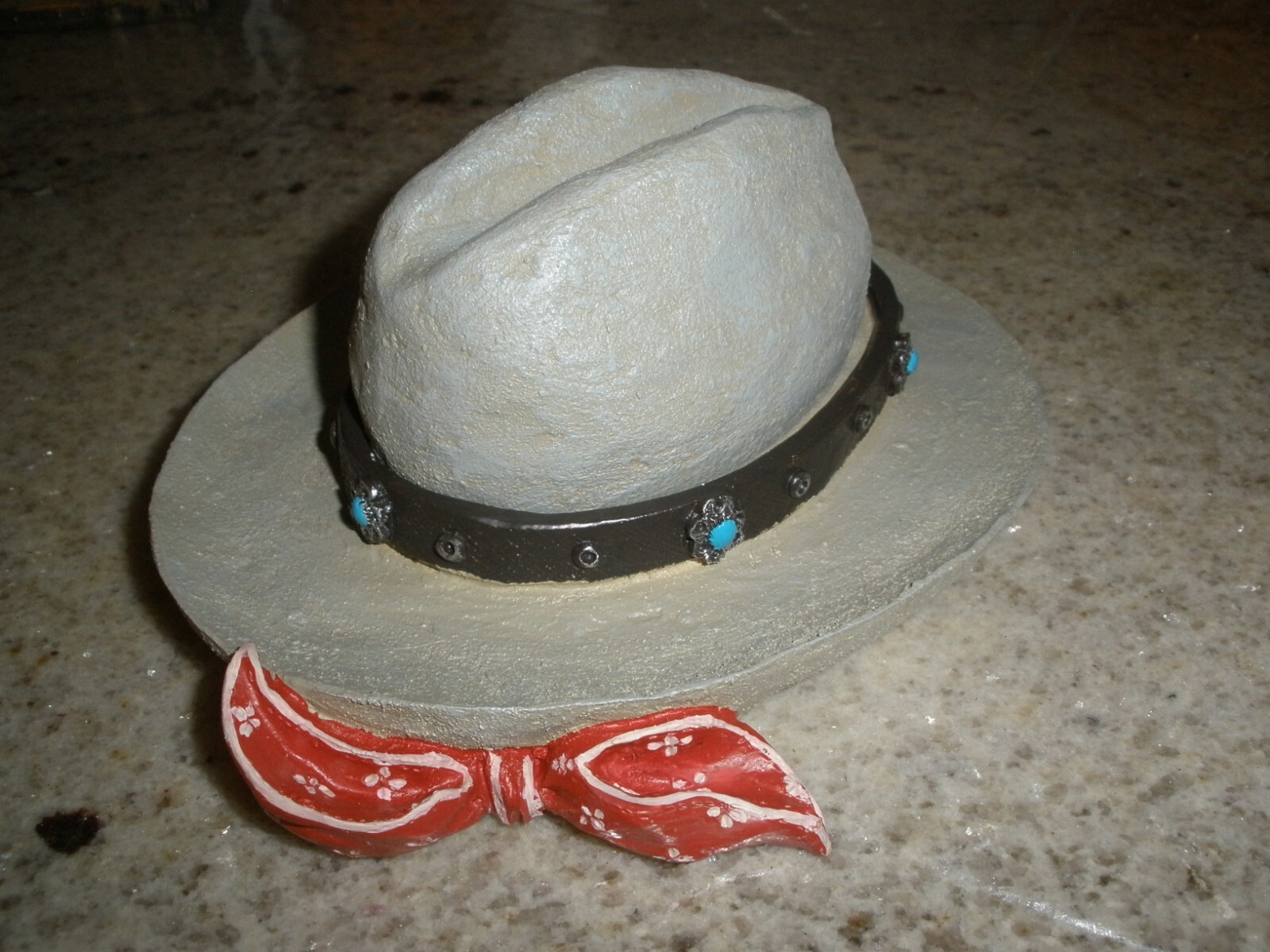 NEW Figi Graphics Trinket Box COWBOY HAT