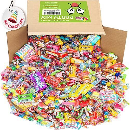 BULK Party Mix 8 Pounds Halloween Candy Bulk Variety Parade Candies