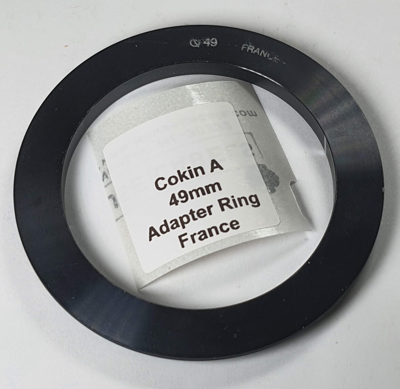 Genuine Cokin A Series 49mm Adapter Ring A449 France Made Thread to A System