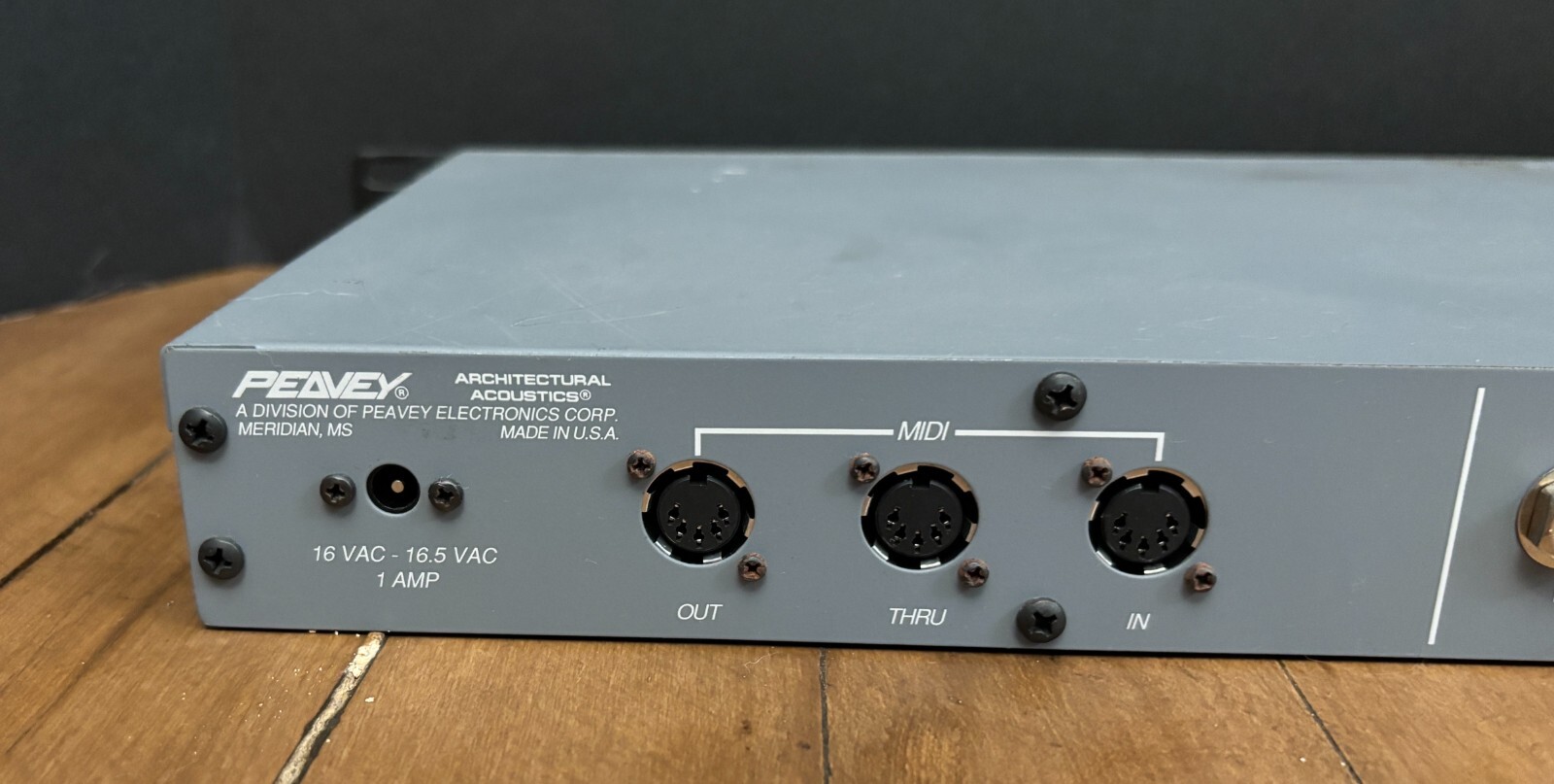 USA Peavey CEQ 28R Computer Controlled Equalizer Remote Unit Midi Digital